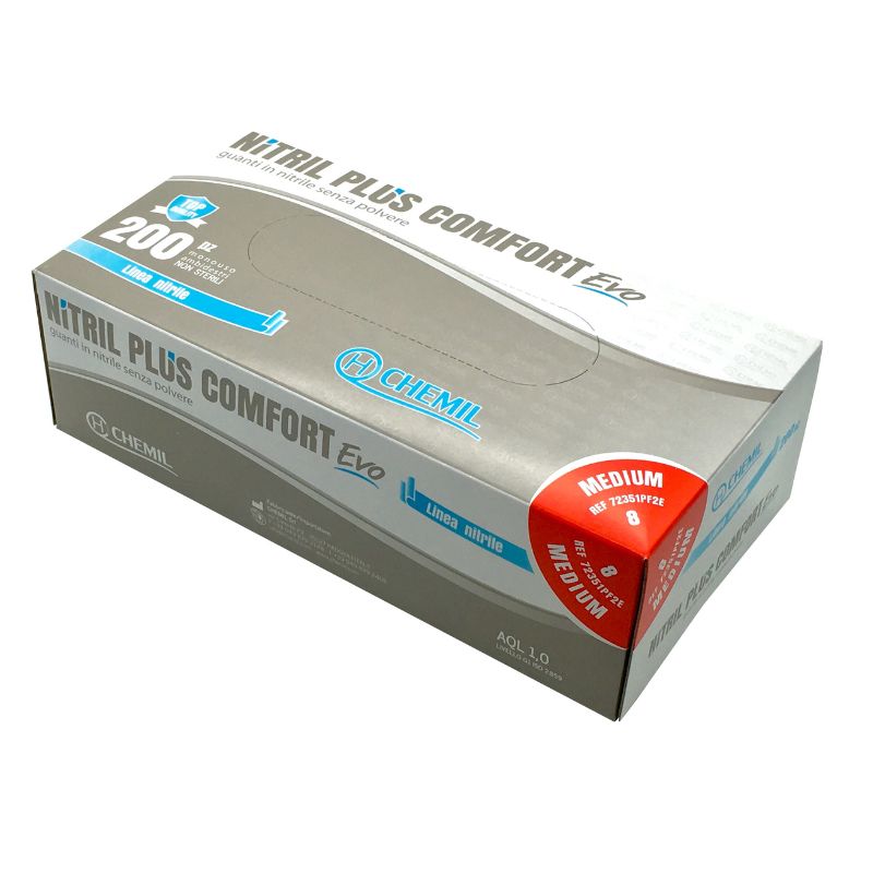 guanti nitril plus comfort evo codice 7235 3