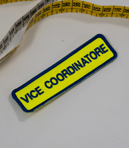 patch vicecoordinatore alta visibilita