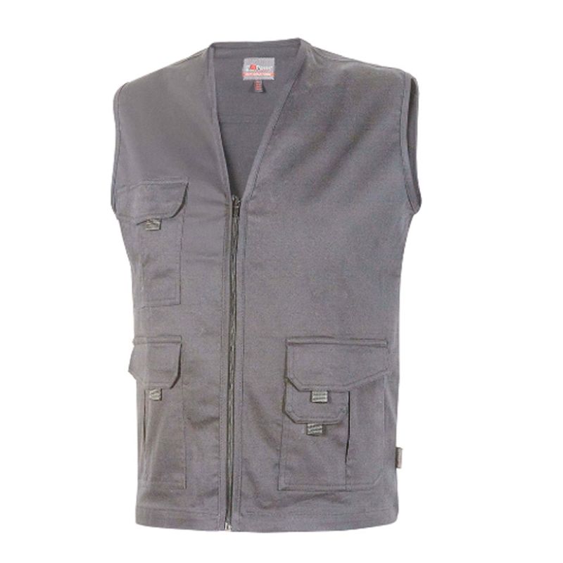 chica grey iron abbigliamento gilet u power
