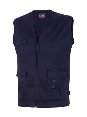 chica westlake blu abbigliamento gilet u power