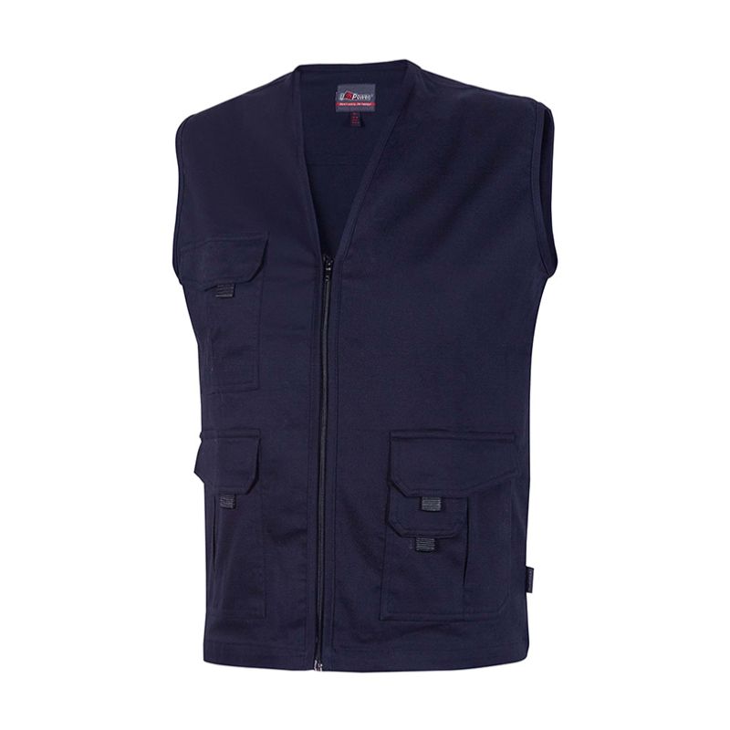 chica westlake blu abbigliamento gilet u power