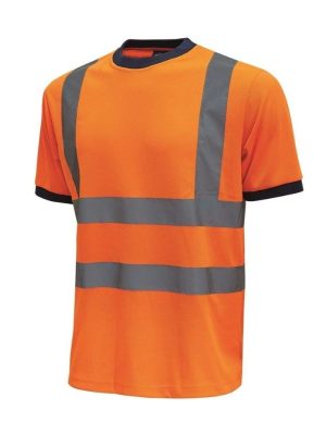 glitter orange hv d.p.i. t shirt u power